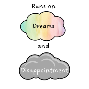 Fusion Print Dreams and Disappointment