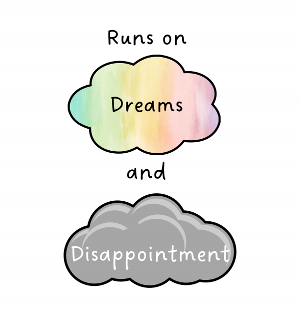 Fusion Print Dreams and Disappointment