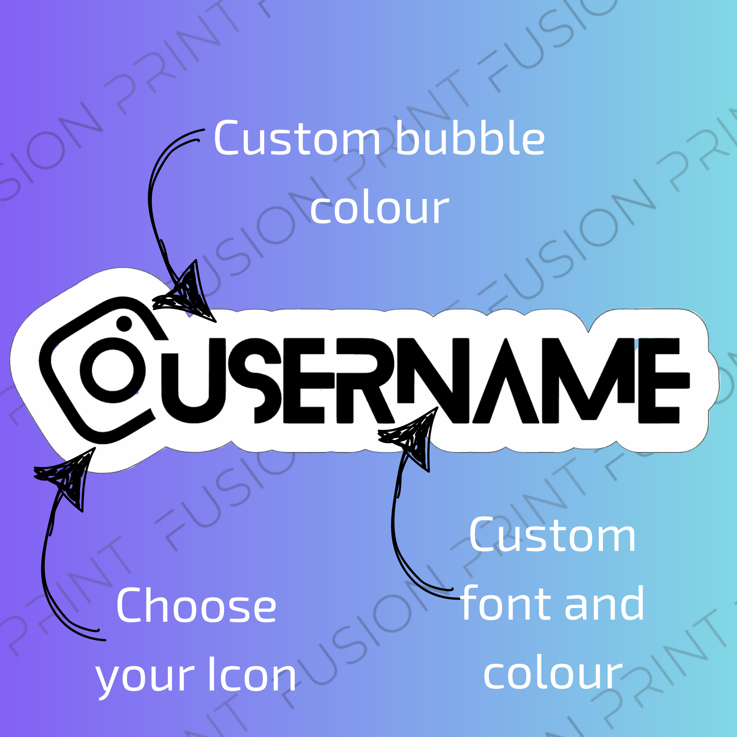 Custom Instagram Sticker