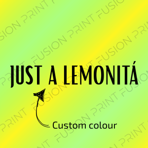 Just a Lemonita Sticker